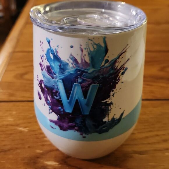 5/$15 Wednesday Women thermal wine cup mug, new without tag - Picture 2 of 5